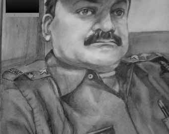 Custom Pencil Sketch Portrait from Photo | Handmade Realistic Drawing | Couple/Family Portrait Gift