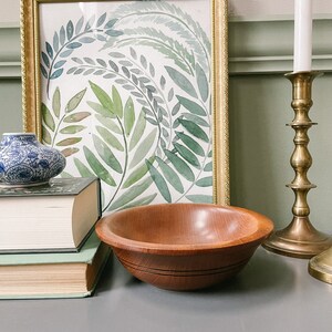 Handmade wooden bowl