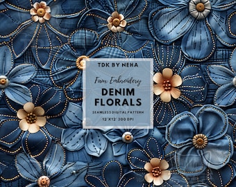★DAKS★ MISTY FLOWER JQD Navy Flower Embroidery Jacquard Sh 2 Colors Jacquard Gold Embossed 3D Bubble Fabric, Flower