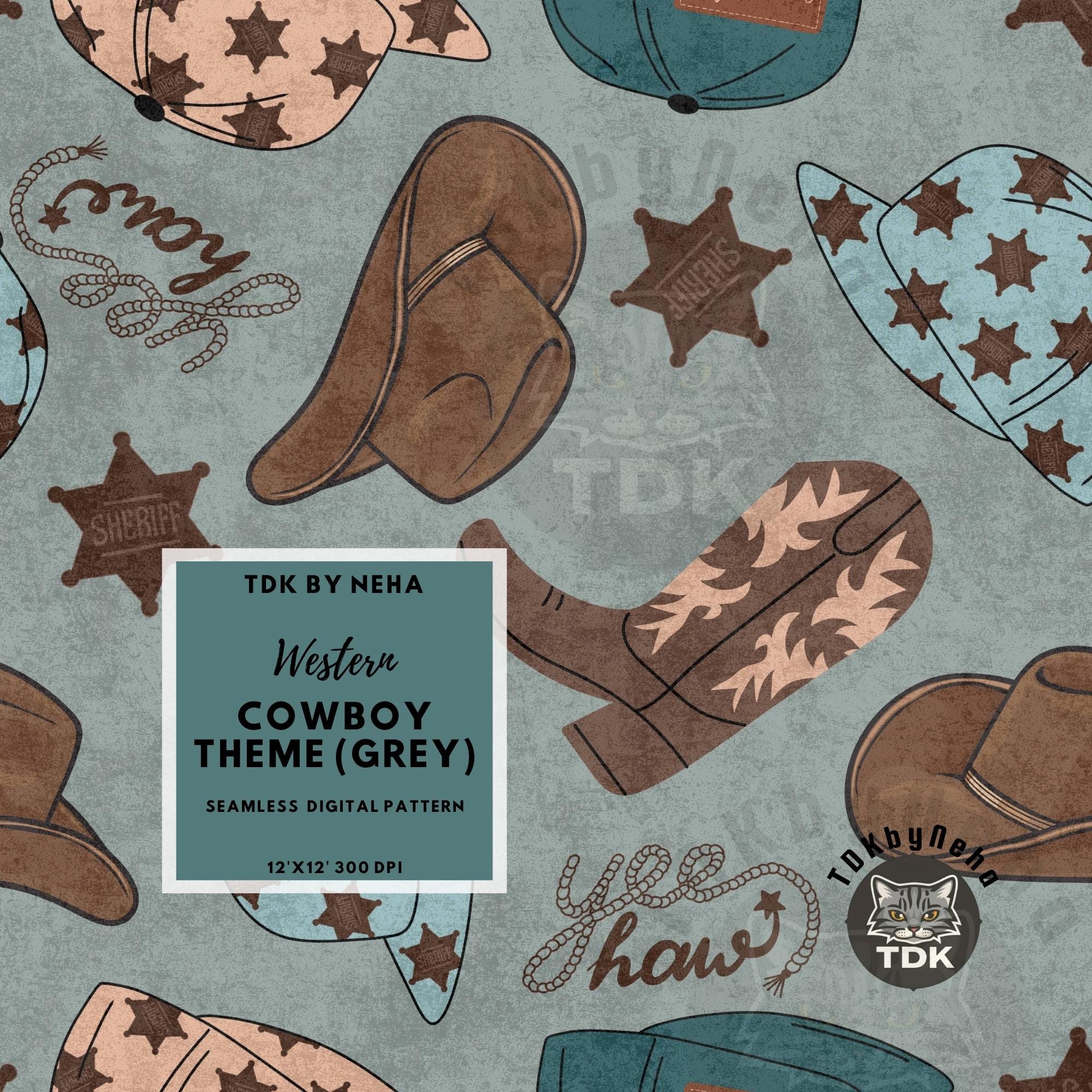 Western Theme Fabric UK