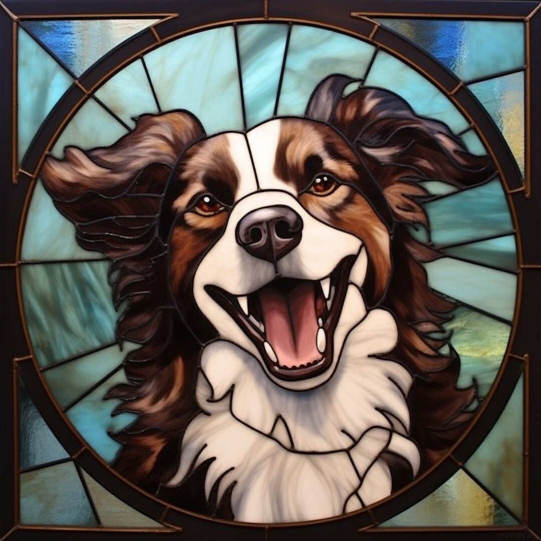 Stained Glass Border Colliegift & Craft Material 30 PNG Etsy