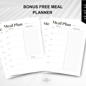High Protein & Fiber Food Guide: Nutrition Chart (Digital Download) image 5