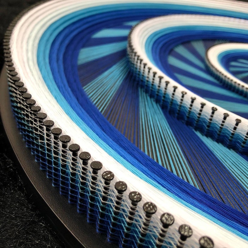 String Art Wall Hanging String Art Mandala Cotton Etsy