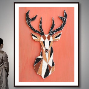 Deer String Art - Etsy