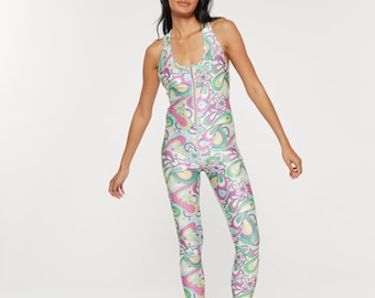 Multicolor printed jumpsuit