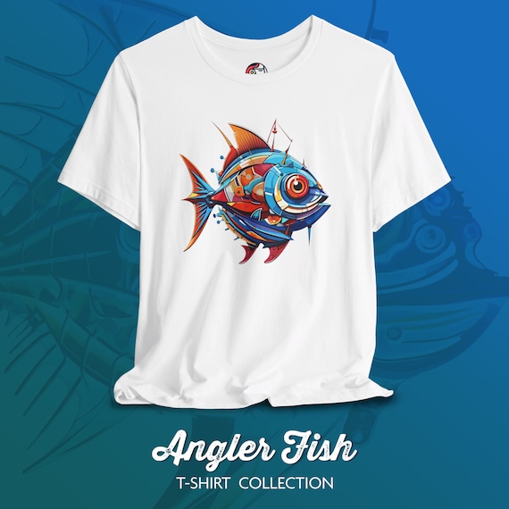Angler Fish Art T Shirt Angler Fish Art T Shirt