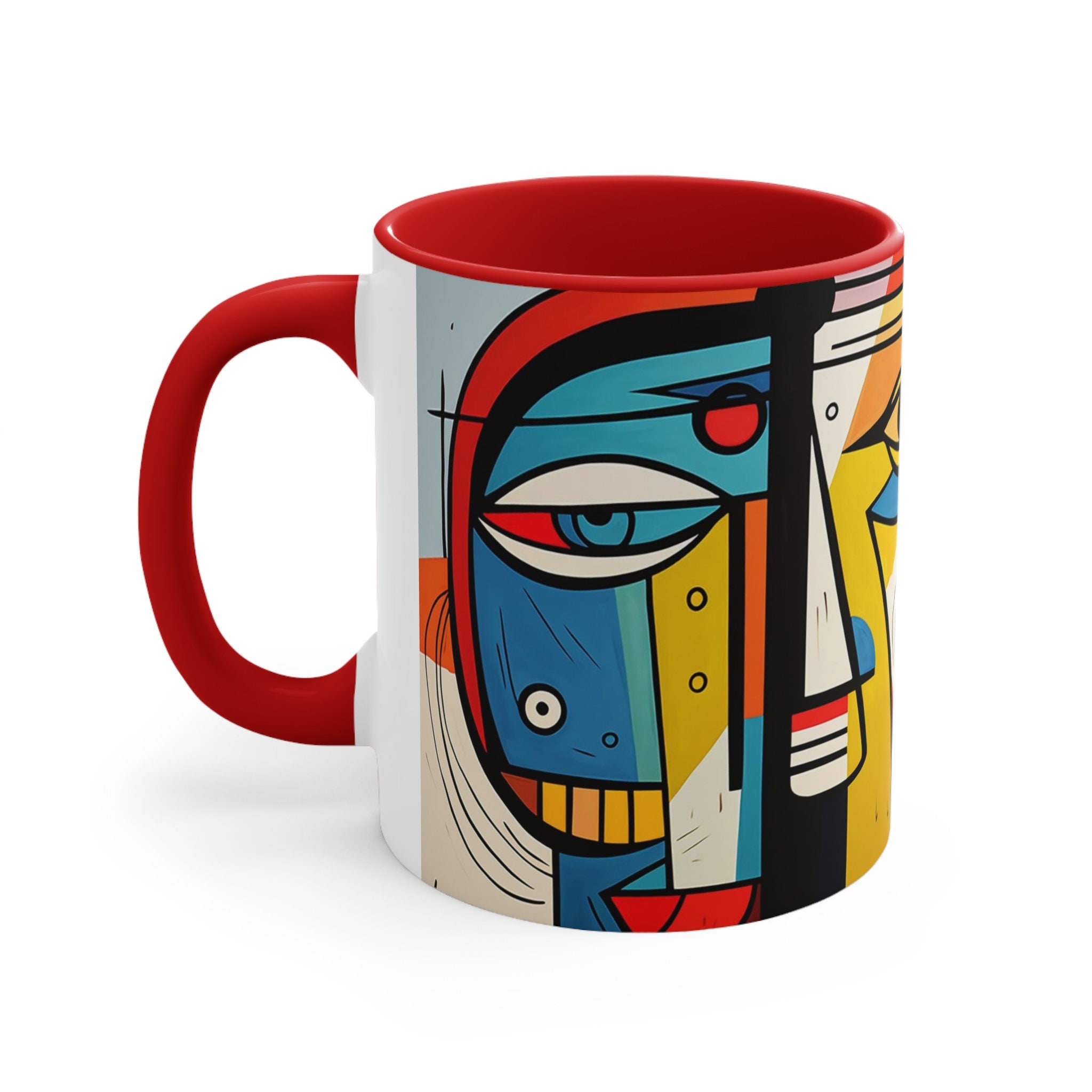 Abstract Art Travel Mug - Joy in the Works