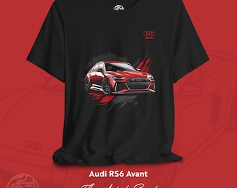 Audi RS6 T-Shirt: Fast Wagon Car Culture Tee