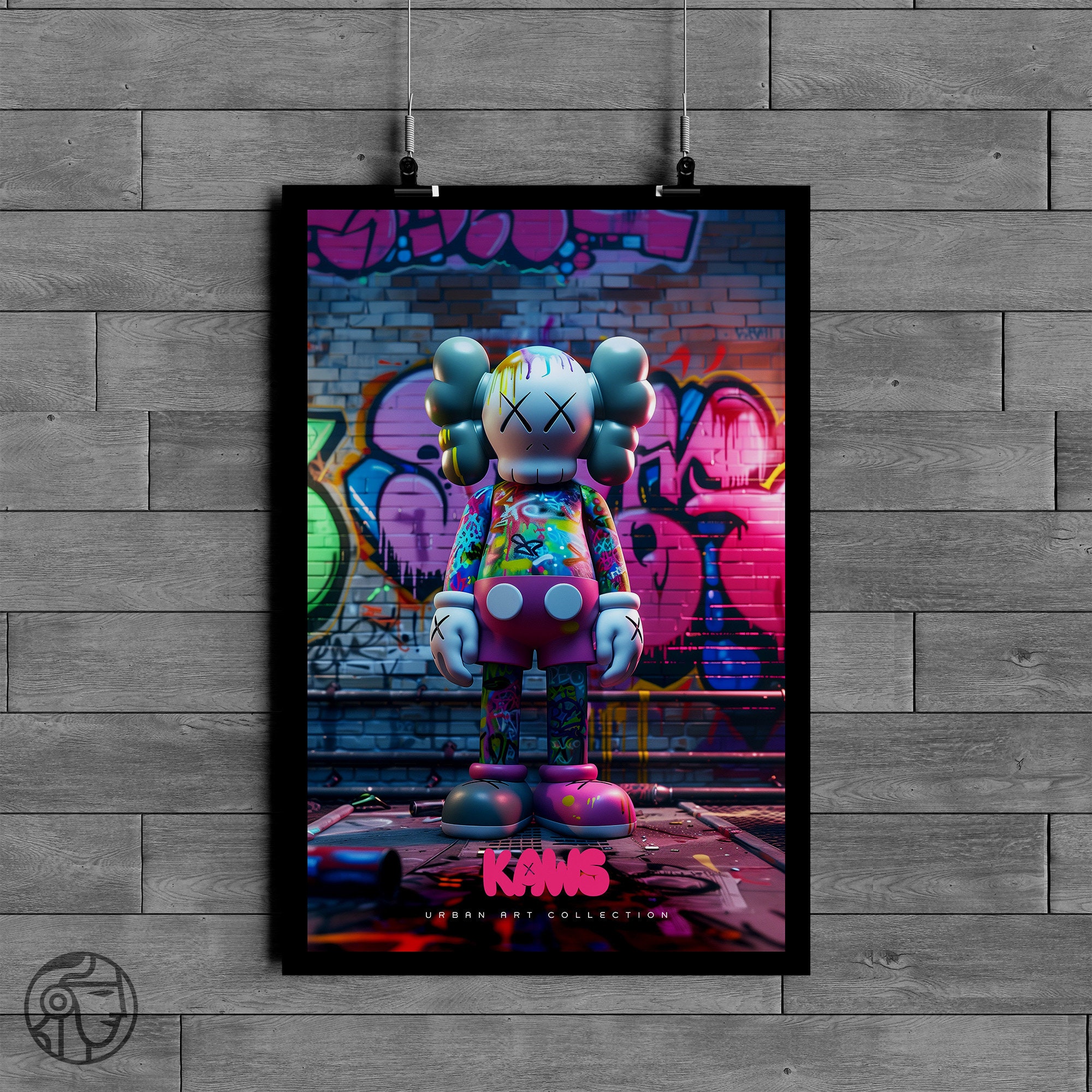 Hypebeast KAWS Companion Poster, Wall Art, Cartoon Poster Hypebeast KAWS Companion Poster, Wall Art, Cartoon Poster
