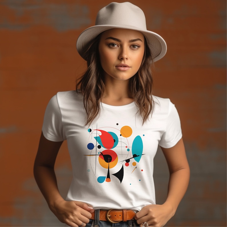 Abstract Line Art T-shirt | Modern Graphic Tee - Etsy