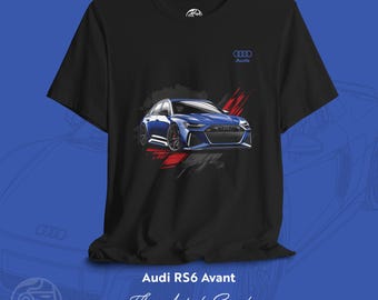 Audi RS6 T-Shirt: Car Enthusiast Apparel