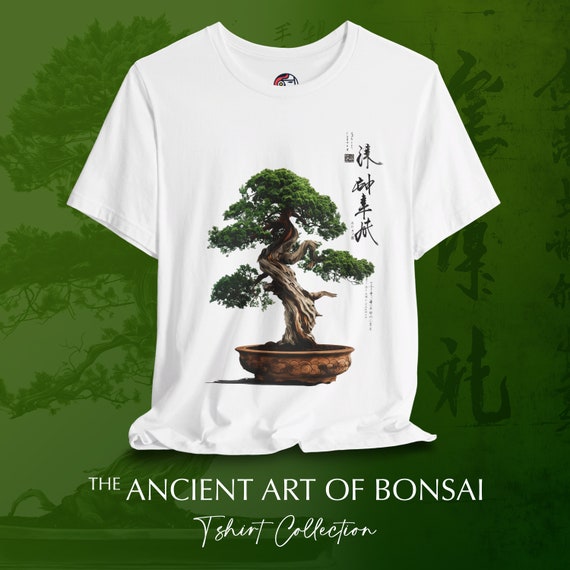 Minimalist Bonsai Tree T-shirt | Japanese Design - Etsy