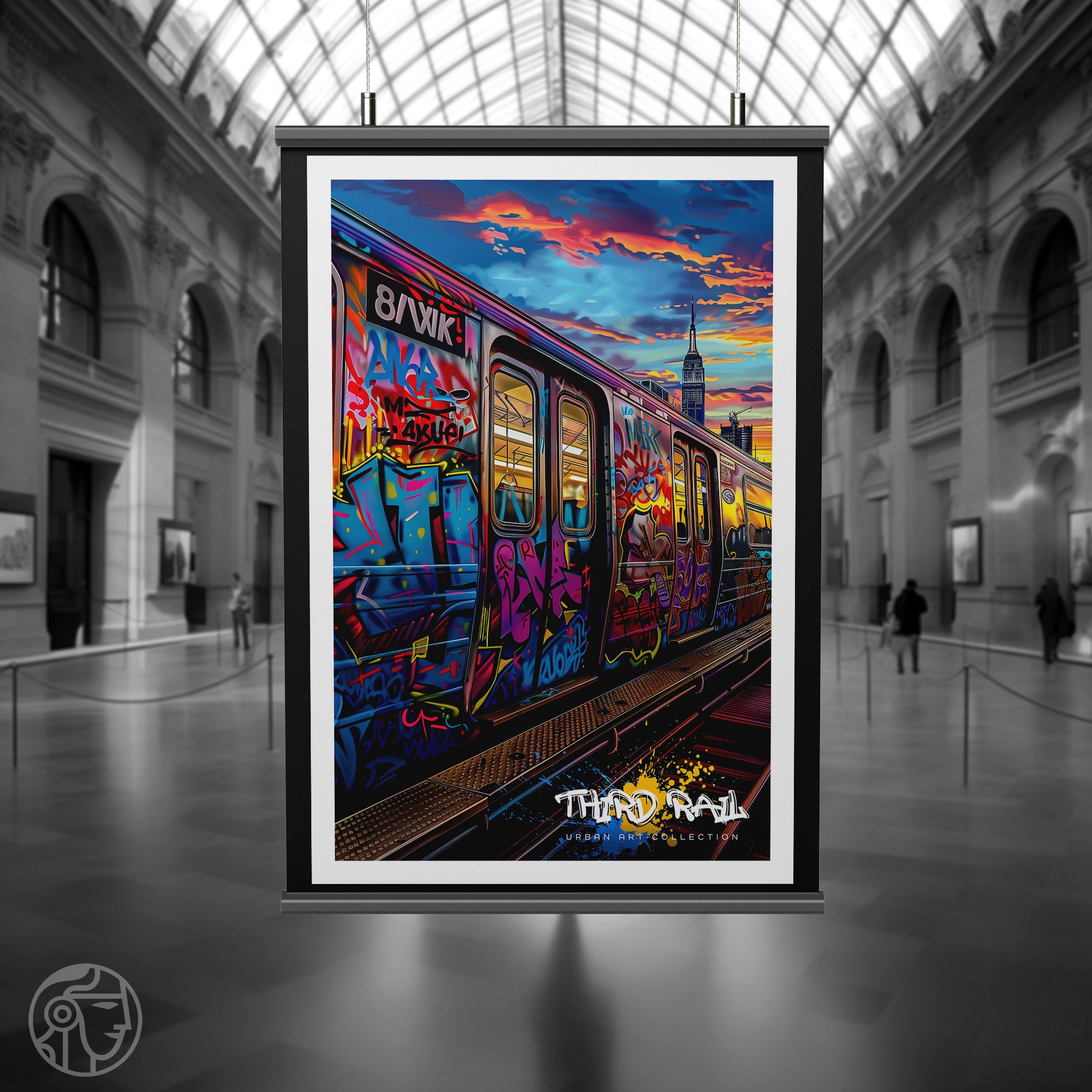 thumbnail image 2 of Dave's Decal HO Scale 6027 – Urban City Street Graffiti Decals For Train Boxcars & Walls 2 of 5