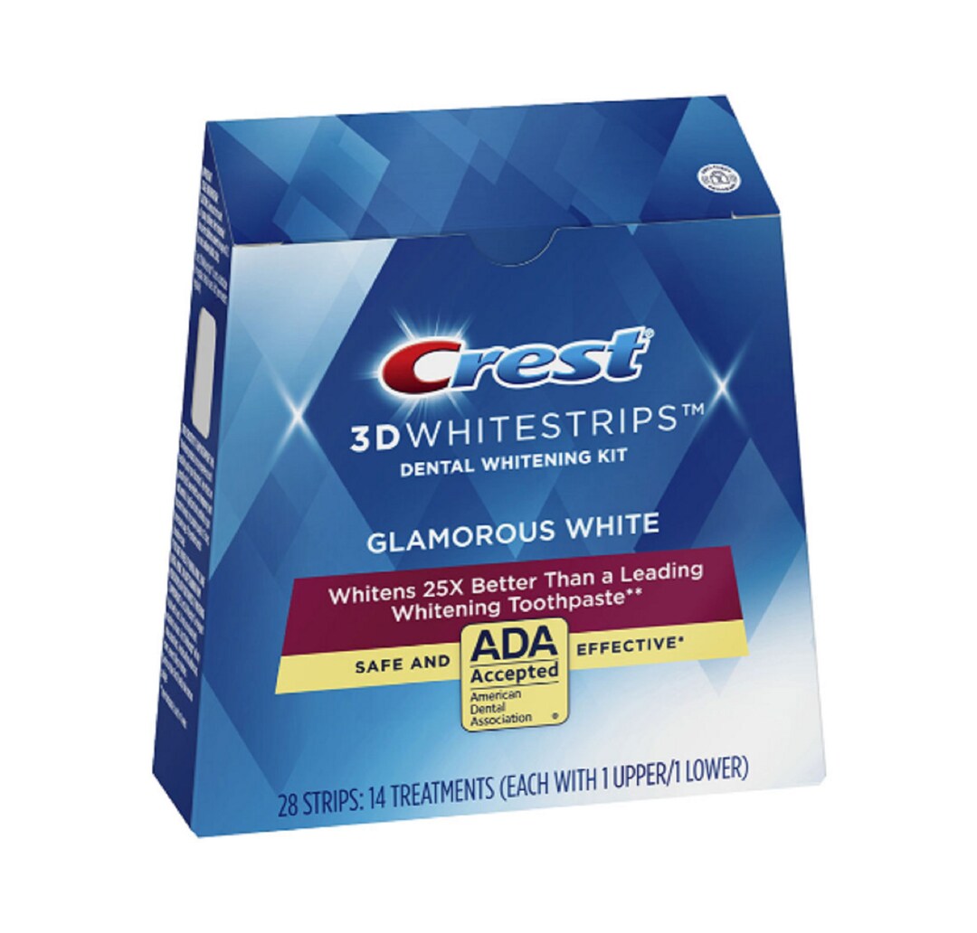 Crest Glamorous Crest 3D Whitestrips GLAMOROUS WHITE Crest Etsy UK
