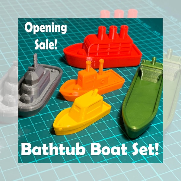 Bathtub Boat Toy Etsy