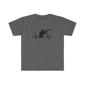 Sporting clay / trap / skeet. Pulse heartbeat shooter shirt.
