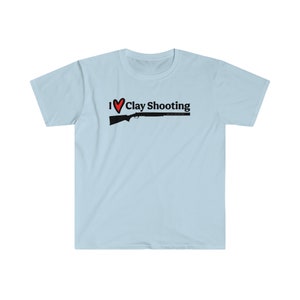 Sporting clay / trap / skeet. I love clay shooting shirt.
