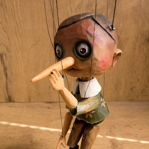 Wooden Pinocchio image 1