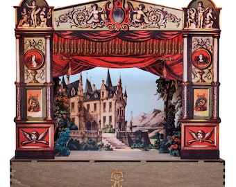 Classic Wooden Puppet Theatre