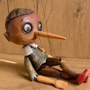 Wooden Pinocchio image 4