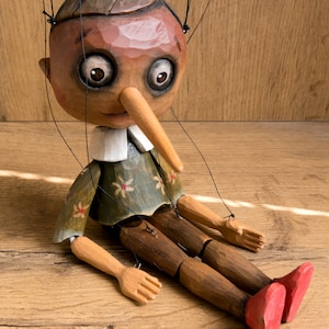 Wooden Pinocchio image 3