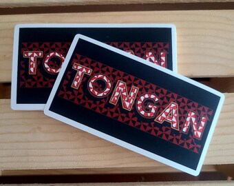 Island Inspired Vinyl Sticker - Matte Finish - 4.75 x 2.5 in