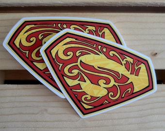 Island Inspired Vinyl Stickers - Matte Finish - 4 x 2.75 in