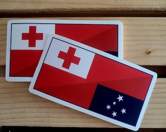 Island Inspired Vinyl Stickers - Matte Finish - 4.75 x 2.5 in