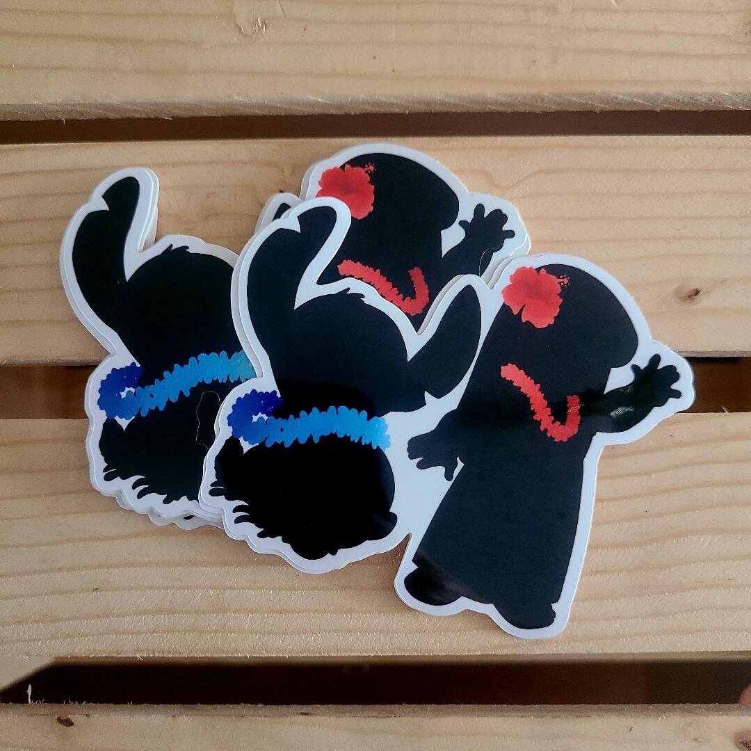 Island Inspired Vinyl Sticker - Gloss Finish - 4 X 3.5 In - Etsy