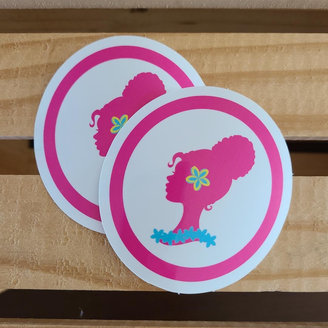 Island Inspired Vinyl Stickers - Glossy Finish - 3.25 X 3.25 In - Etsy