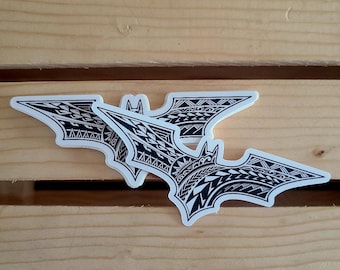 Island Inspired Vinyl Stickers - Matte Finish - 5 x 2 in