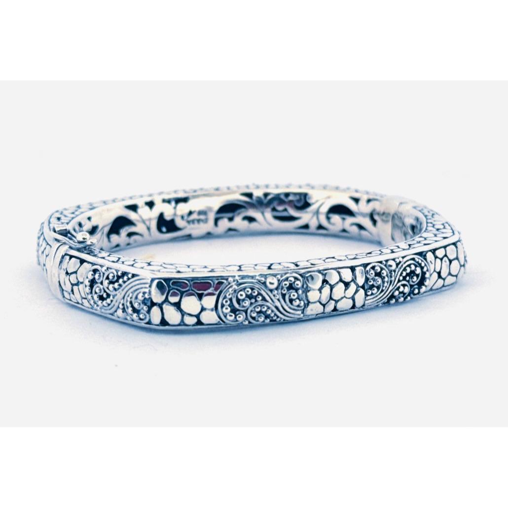 アクセサリー CTHY HERITAGE BANGLE RHODIUM SILVER CTHY HERITAGE BANGLE RHODIUM SILVER バングル