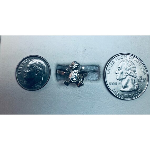 Vintage Barney Ring, Sterling Silver 925, Dinosau… - image 6