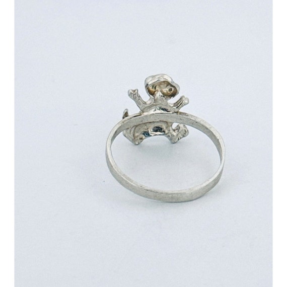 Vintage Barney Ring, Sterling Silver 925, Dinosau… - image 3