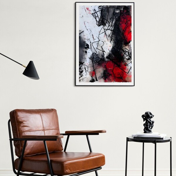 Abstract Art to liven up your home office space Wall Art Décor Unique eye catching wall Art digital download elegant and classy art work