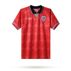 england 1990 shirt