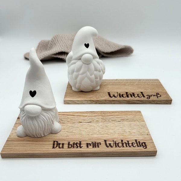 Wichtelgruß - Wichtelgeschenk - Du bist mir Wichtelig - Danke sagen - Mitbringsel