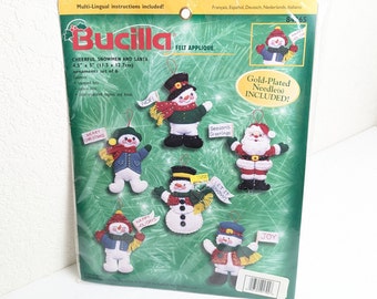 DIY Bucilla Classic Christmas Collection Count Cross Stitch