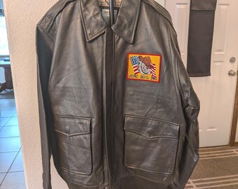 Fire! Vintage 90s B-15D US Air Force Alpha Industries Bomber