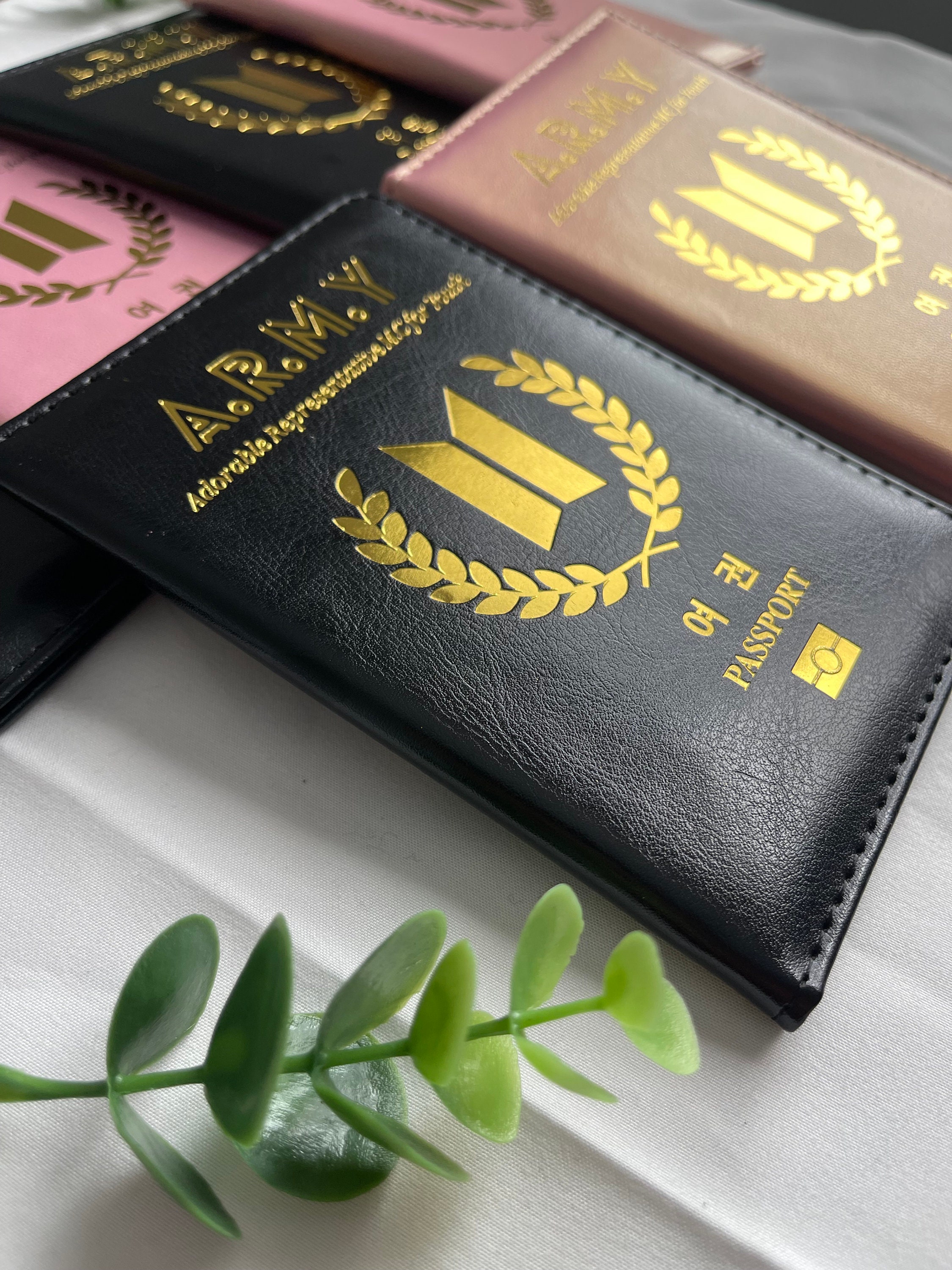 BTS ARMY Passport Cover bts pasaporte titular para Travel Etsy México