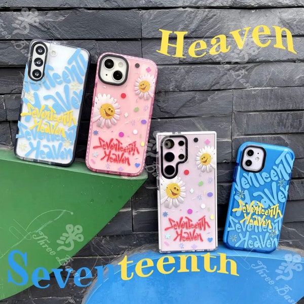 Kpop Seventeen Heaven phone case carat seventeen phonecase kpop svt iPhone / Samsung seventeen fan gift kpop seventeen photocard