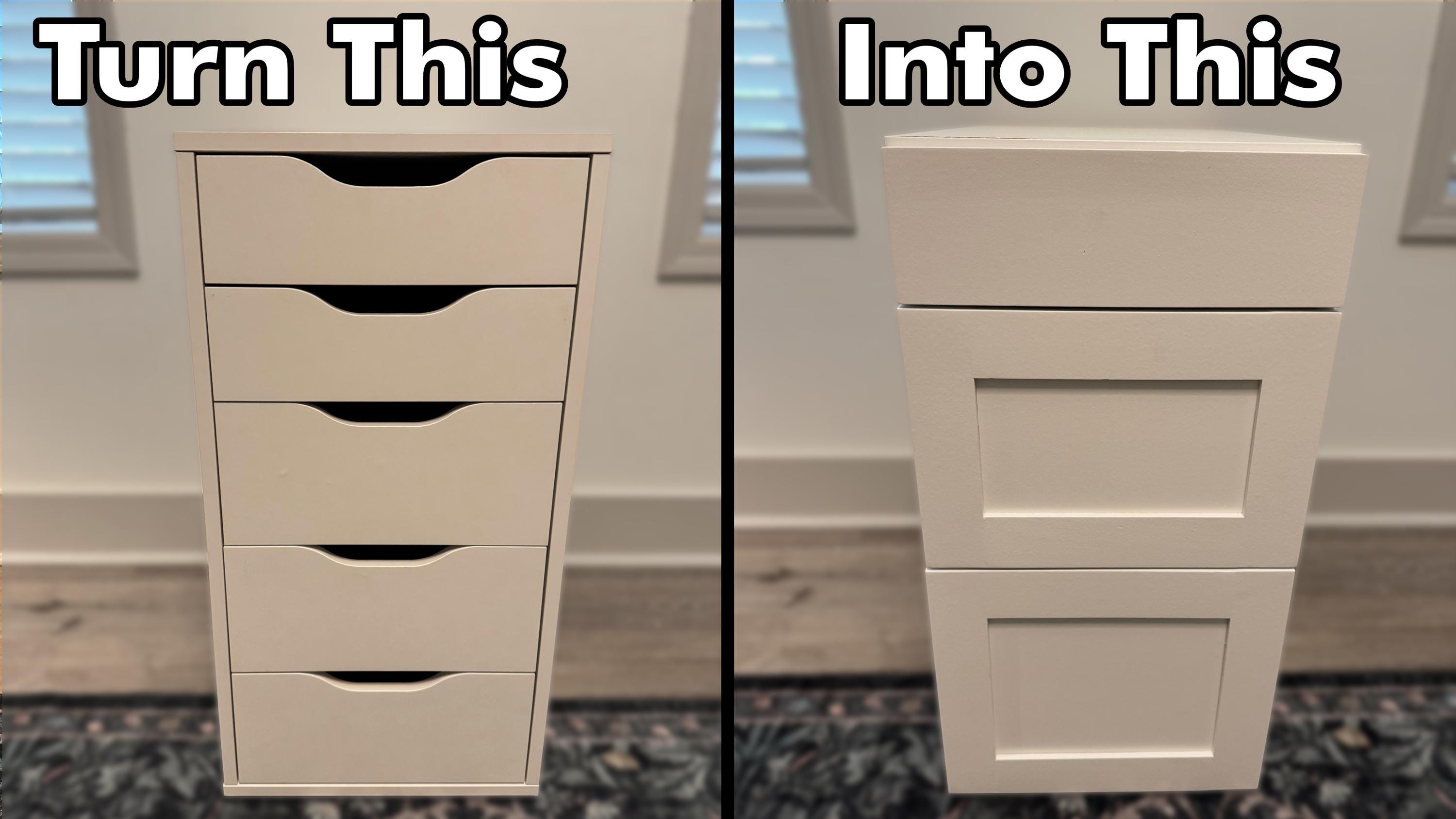 Ikea Alex Shaker Style Drawer Fronts - Etsy