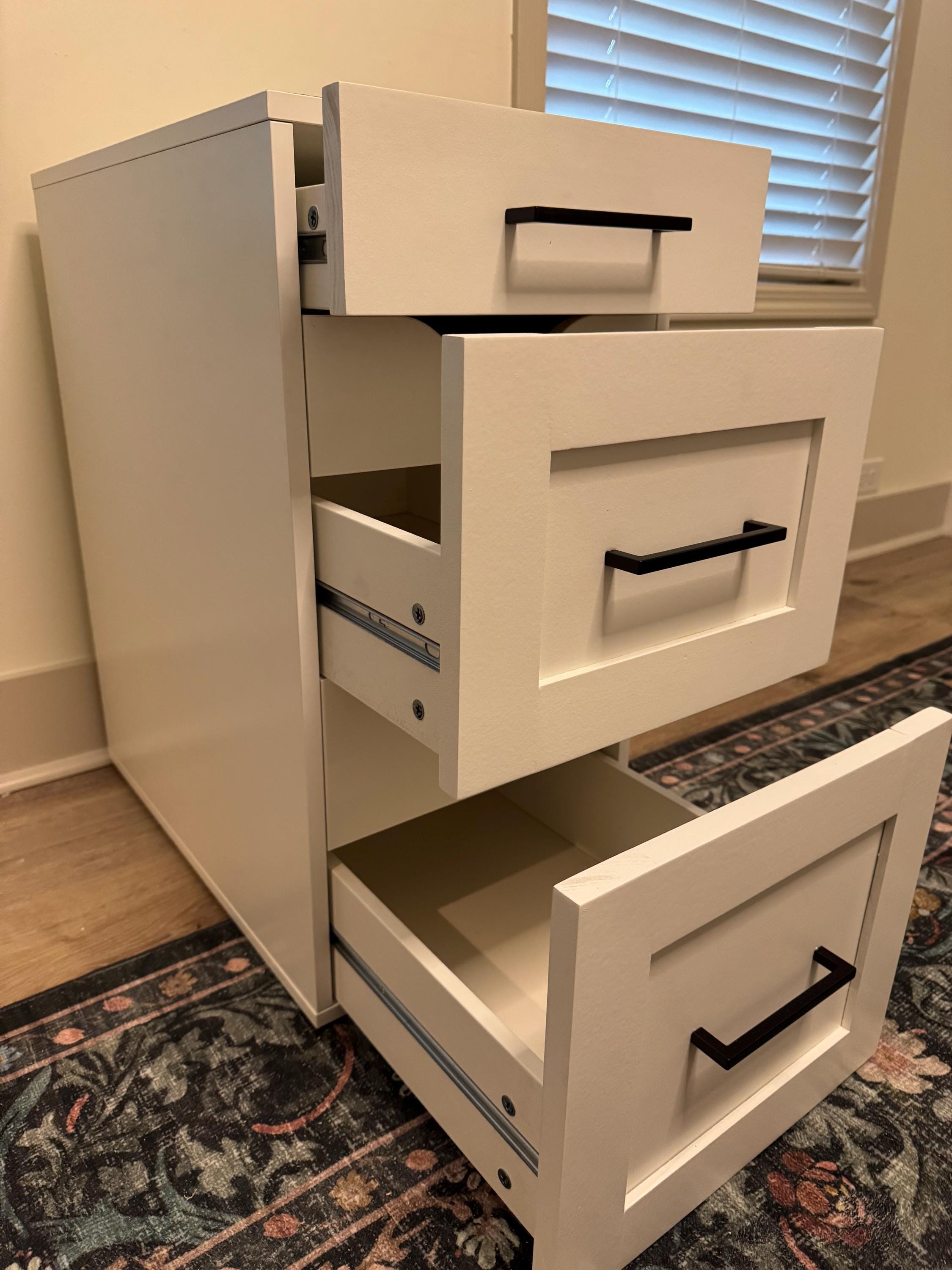 Ikea Alex Shaker Style Drawer Fronts Etsy