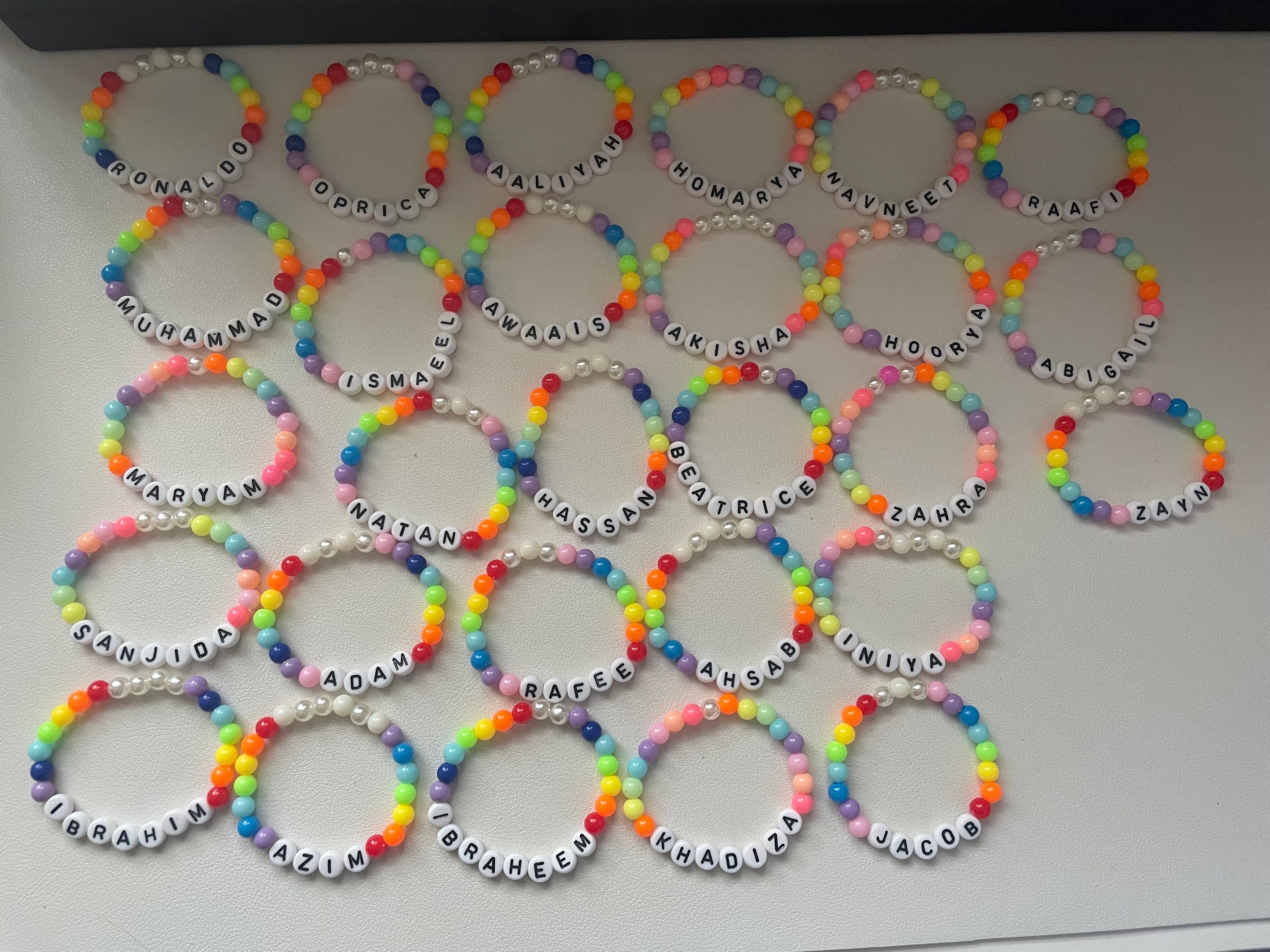 End of Year Gifts, Class Gift, Student, Pupil, Bracelet, Clay Bracelets ...