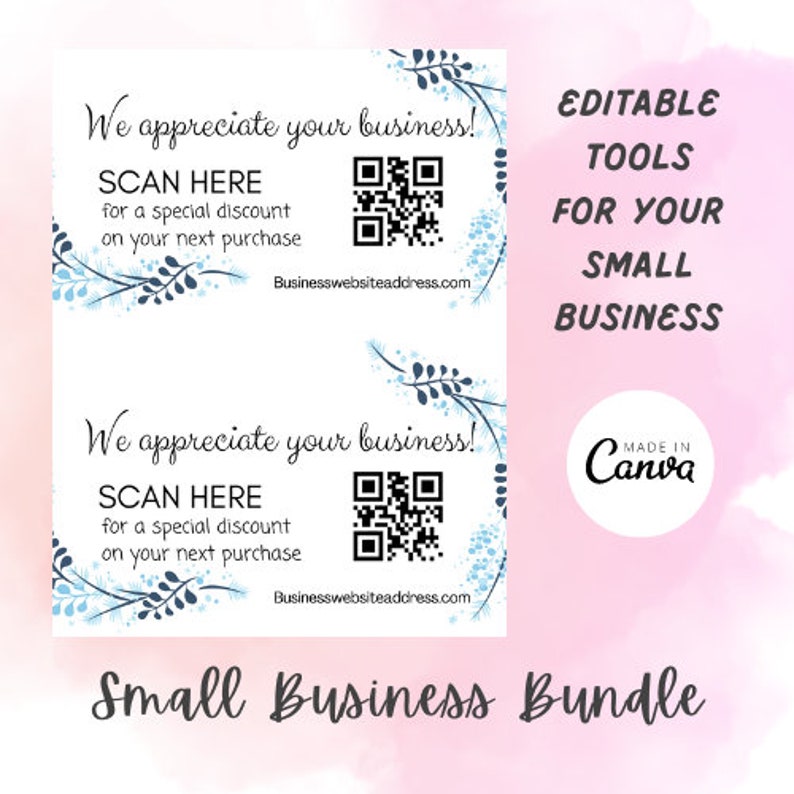 Craft Show Bundle, Craft Fair Template, Small Business Bundle, Price ...