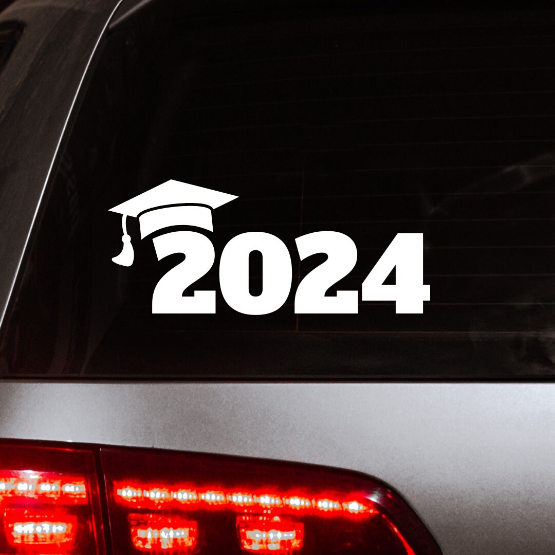 Class of 2024 Car Decal/graduation Decal/2024 Graduation Decal/graduate