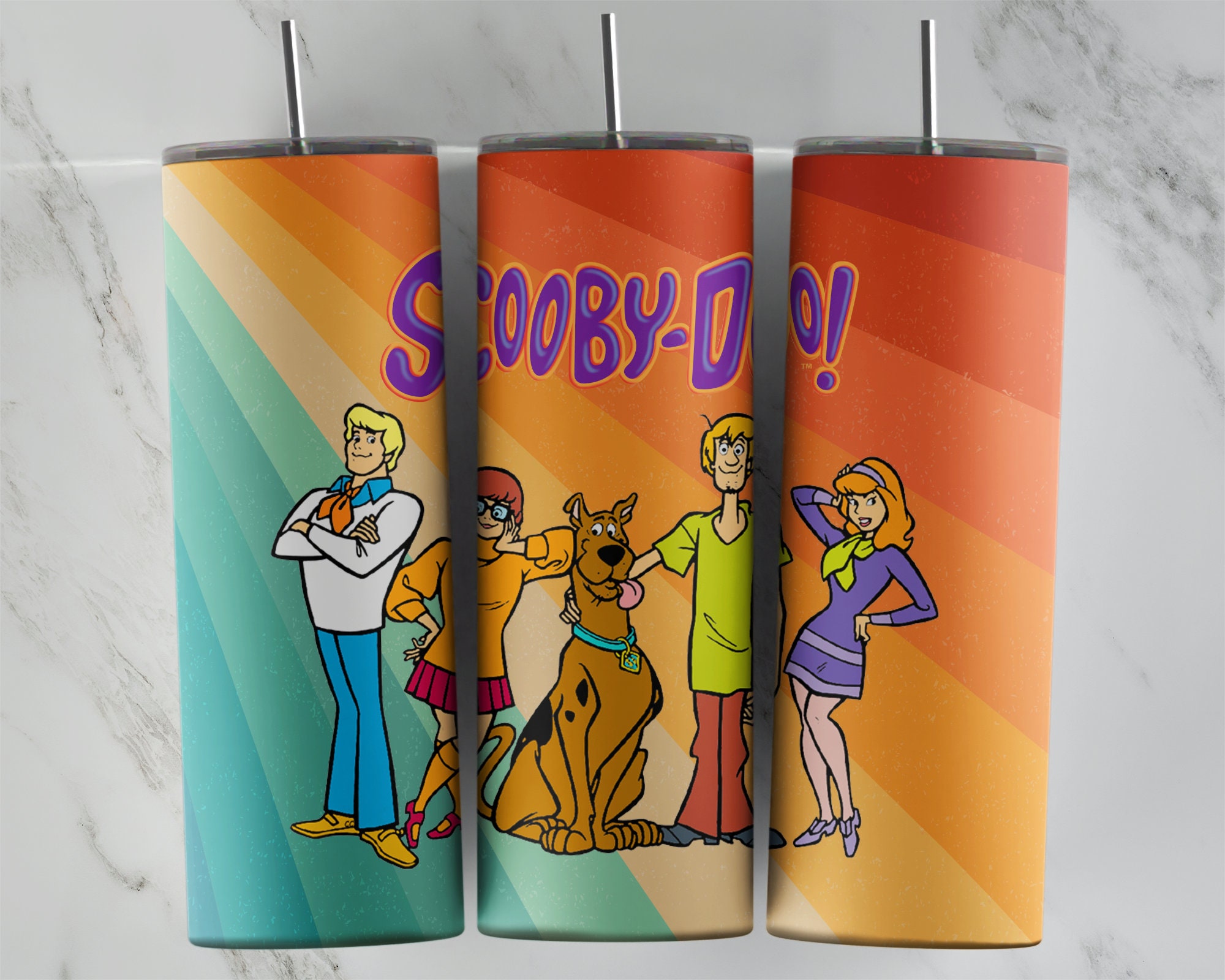 Scooby Doo Tumbler Design Scooby Doo Cup Scooby Doo Etsy