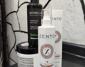 Set de cuidado del cabello de 3 piezas, Redist, Zento, Botabella