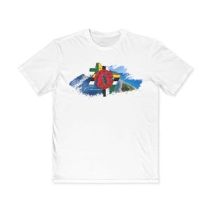 Dominica 767 Karte Umriss Männer Grafik-T-Shirt, Natur-Liebhaber-T-Shirt, Abenteuerkleidung, Geschenk für Outdoor-Enthusiasten, lässige Sommerkleidung