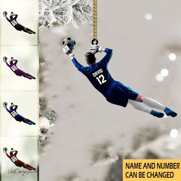 Soccer Ornament Etsy